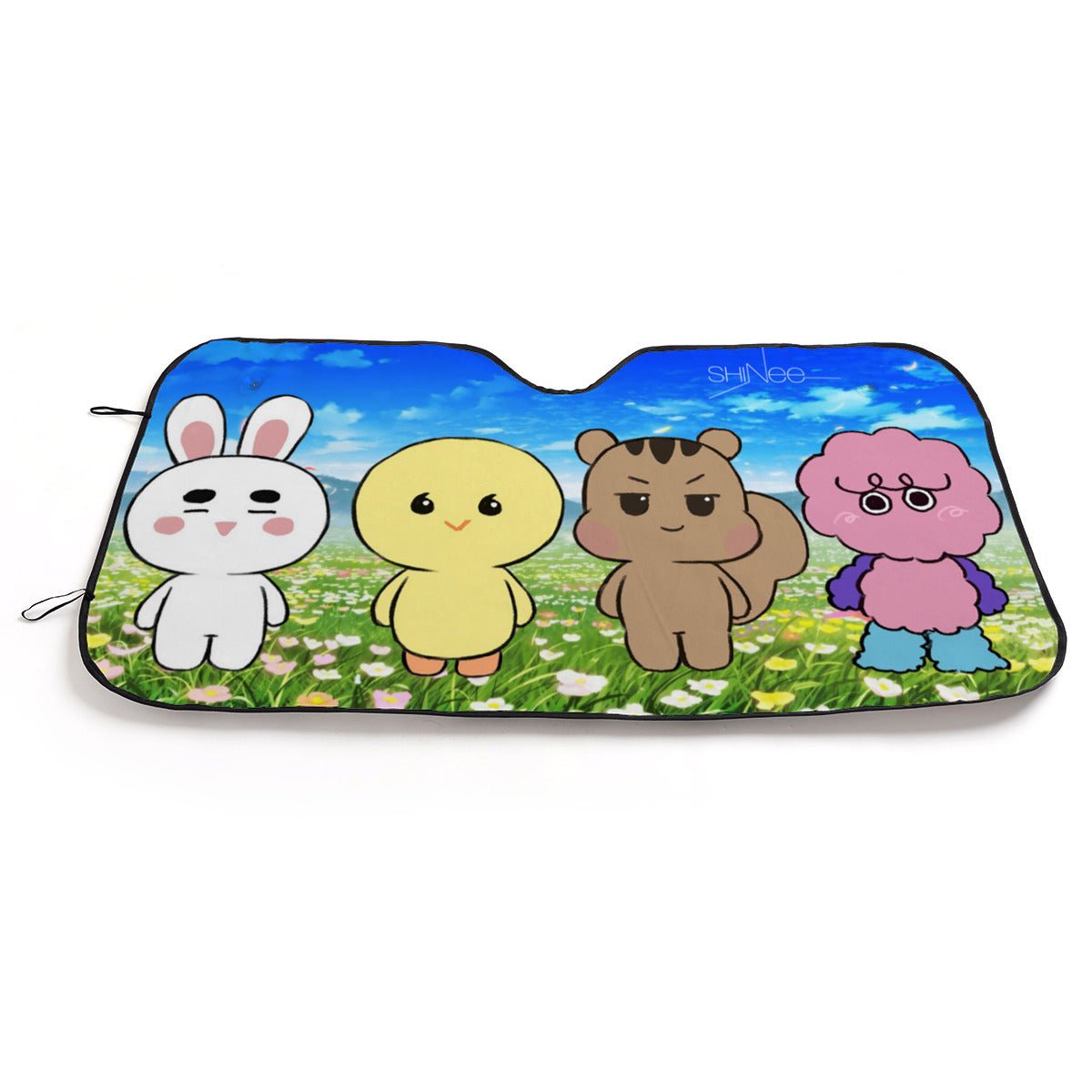 Shinee Sun Shade - Windshield Cover - KPop Themed - Great gift! Car Window Shield - Windshield Protector - Beyond The Shoppe