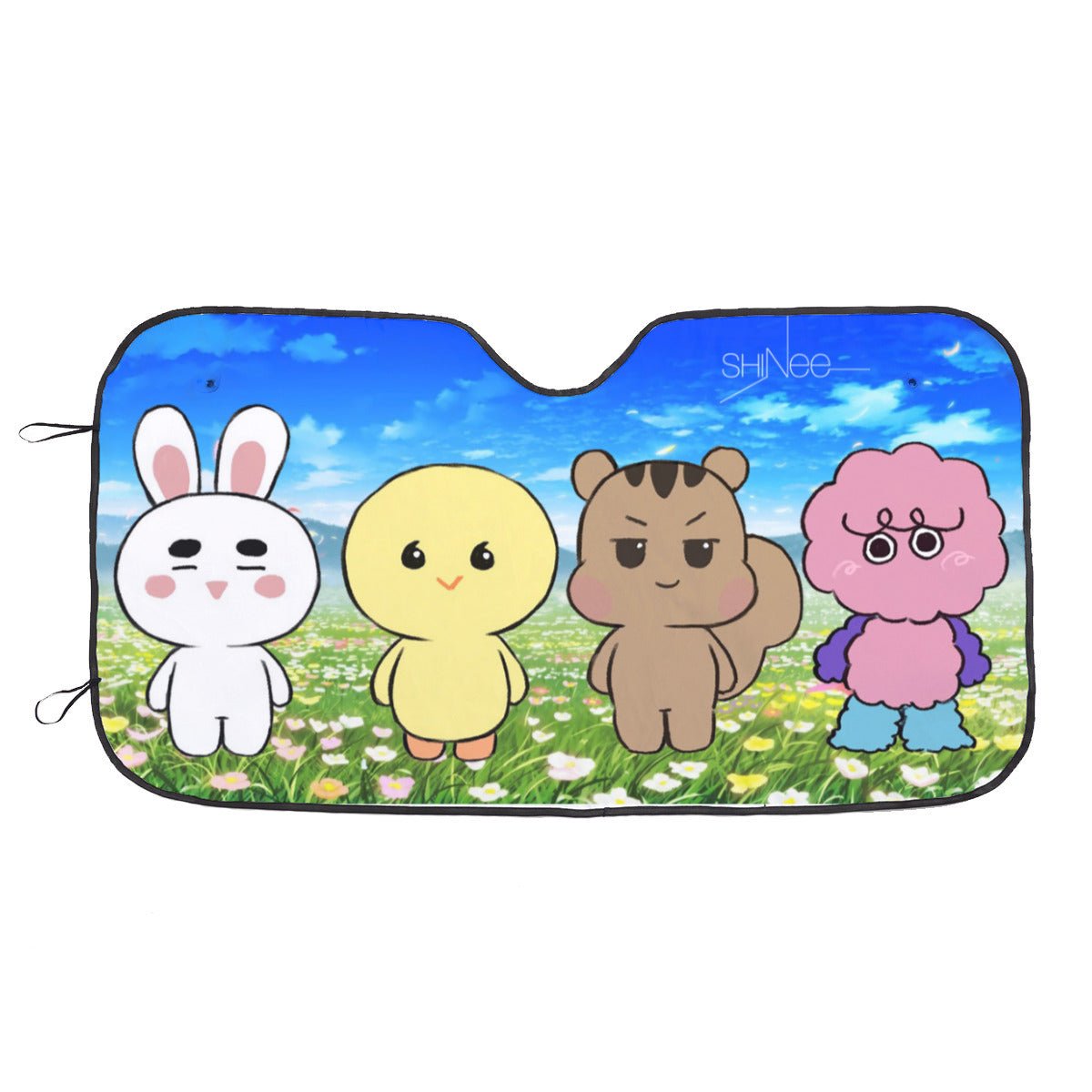 Shinee Sun Shade - Windshield Cover - KPop Themed - Great gift! Car Window Shield - Windshield Protector - Beyond The Shoppe