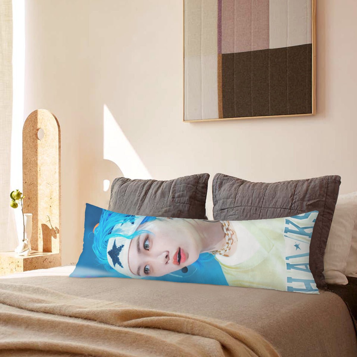 Stray Kid - Felix Full body pillow case - Double sided with 2 different photos! 3 sizes! - Beyond The Shoppe