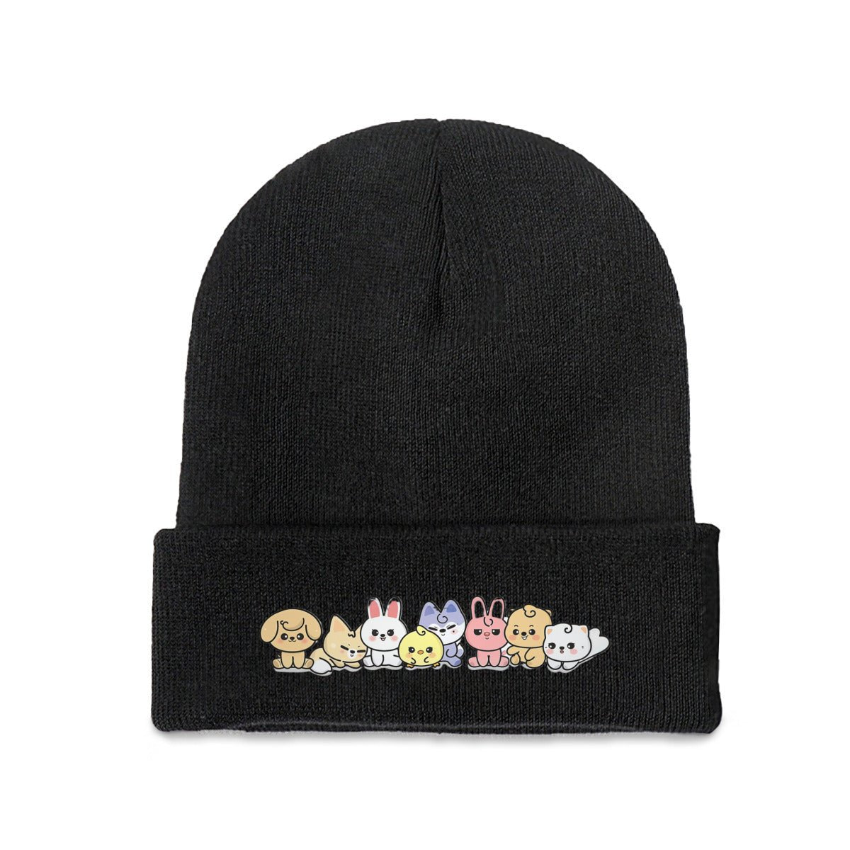 Stray Kids Baby SKZOO Beanie for Adults – Cozy Polyester Knit Hat - Stylish, Comfortable & Trendy Hat - Beyond The Shoppe