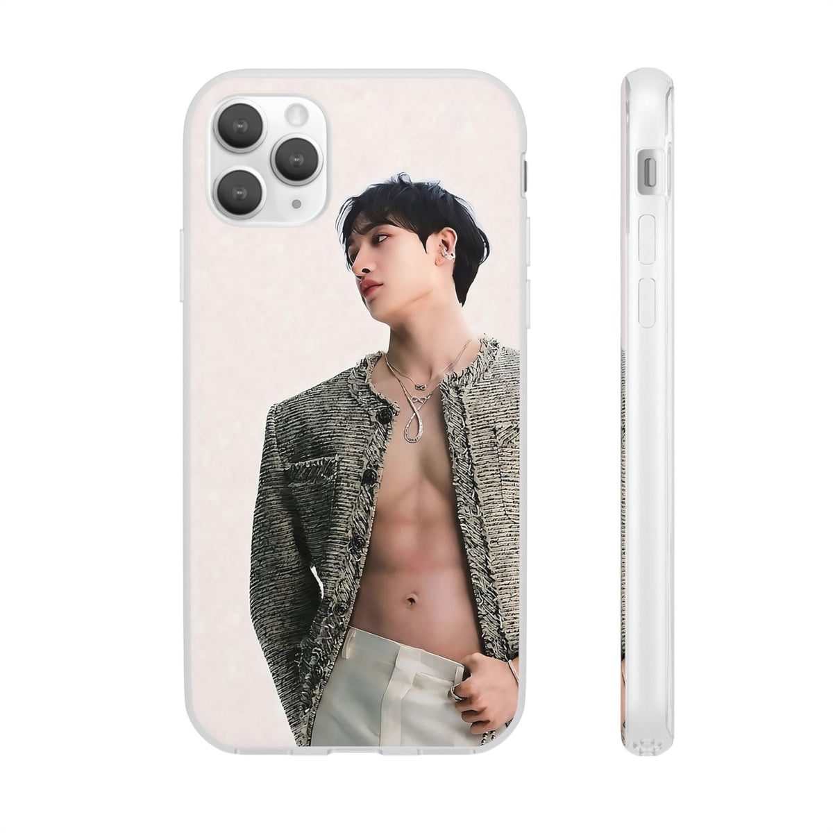 Stray Kids Bang Chan Cell Phone Case - iPhone, Samsung and Custom Covers - K - Pop Phone Covers, Gifts for Fans, Stylish Cell Phone Accessories - Beyond The Shoppe