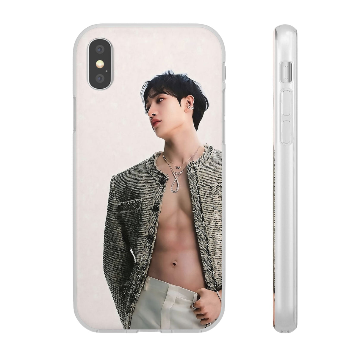 Stray Kids Bang Chan Cell Phone Case - iPhone, Samsung and Custom Covers - K - Pop Phone Covers, Gifts for Fans, Stylish Cell Phone Accessories - Beyond The Shoppe