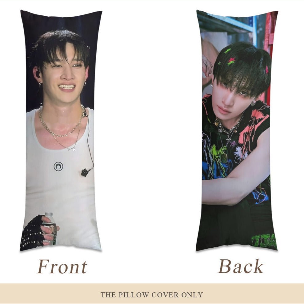 Stray Kids Bang Chan Full body pillow case - Double sided Pillowcase - in 3 sizes! Stays Skzoo BangChan - Beyond The Shoppe
