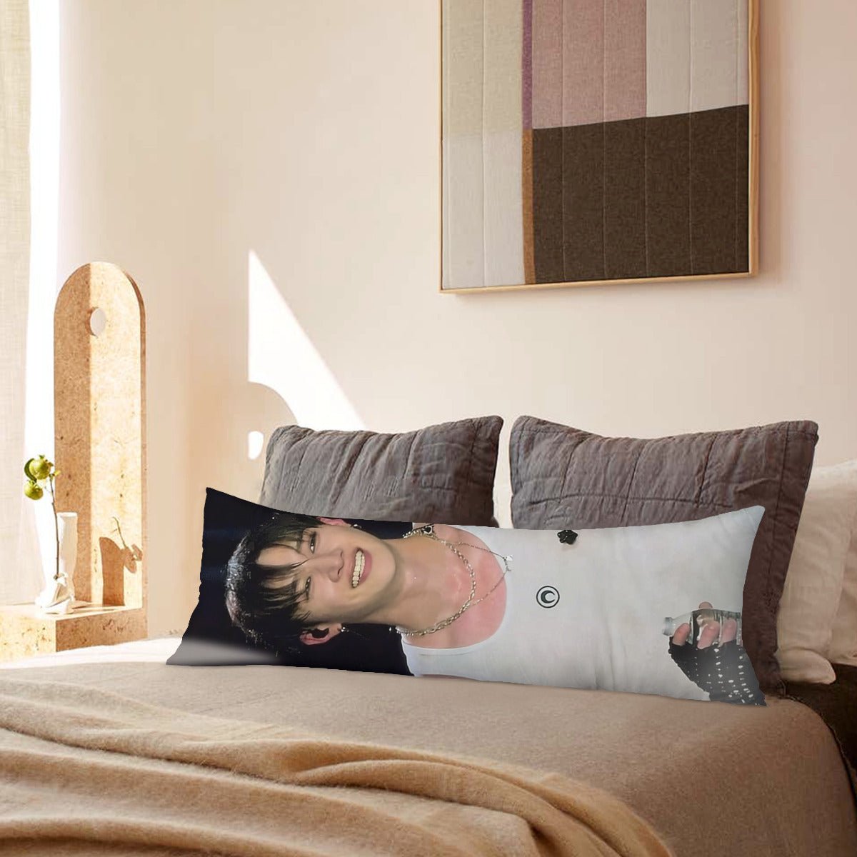 Stray Kids Bangchan Full body pillow case - Double sided Pillowcase - in 3 sizes! Stays Skzoo Bang Chan - Beyond The Shoppe