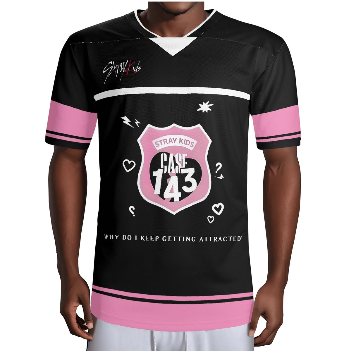 Stray Kids “CASE 143” Football Jersey – K - Pop Fan Edition Performance Shirt - Beyond The Shoppe