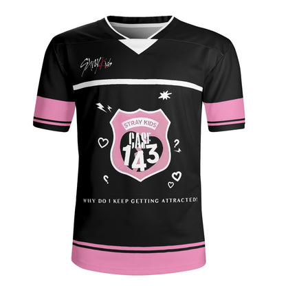Stray Kids “CASE 143” Football Jersey – K - Pop Fan Edition Performance Shirt - Beyond The Shoppe