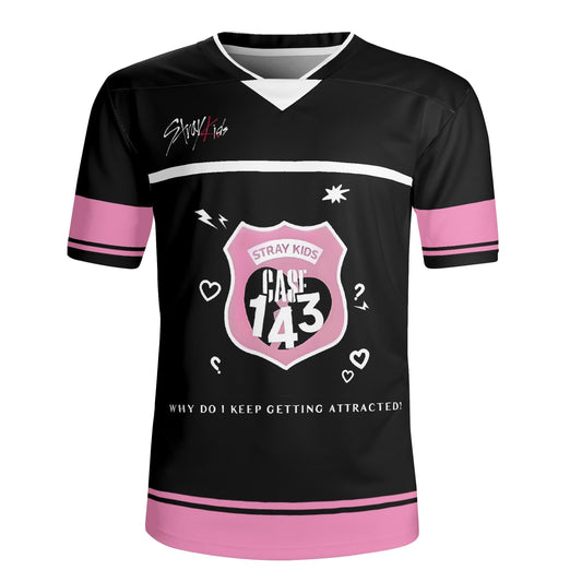 Stray Kids “CASE 143” Football Jersey – K - Pop Fan Edition Performance Shirt - Beyond The Shoppe