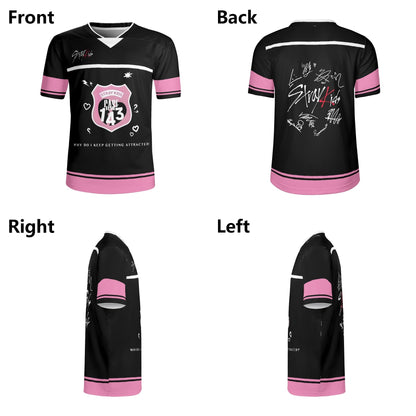Stray Kids “CASE 143” Football Jersey – K - Pop Fan Edition Performance Shirt - Beyond The Shoppe