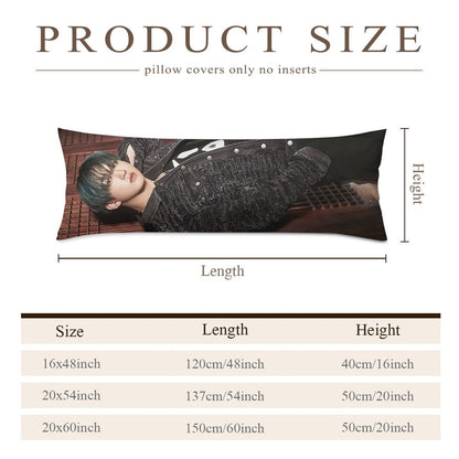 Stray Kids Changbin Full body pillow case - Double sided pillowcase - in 3 sizes! Stays Skzoo - Beyond The Shoppe