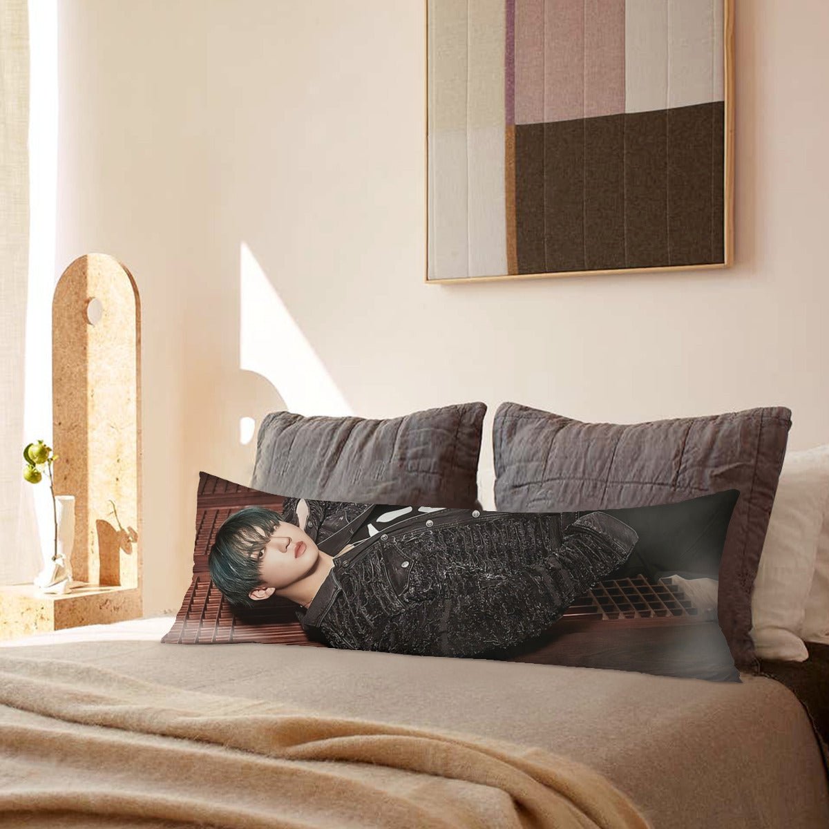 Stray Kids Changbin Full body pillow case - Double sided pillowcase - in 3 sizes! Stays Skzoo - Beyond The Shoppe