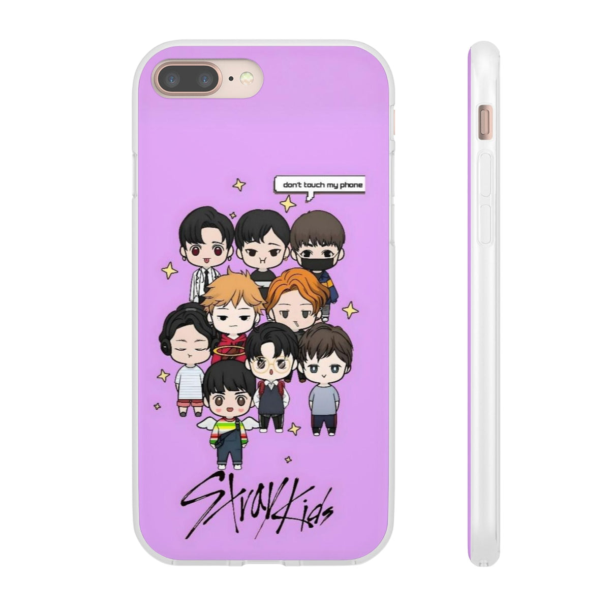 Stray Kids "Don't Touch My Phone" Cell Phone Case - iPhone, Samsung and Custom Covers - K - Pop Phone Covers, Gifts for Fans, Stylish Cell Phone Accessories - Beyond The Shoppe