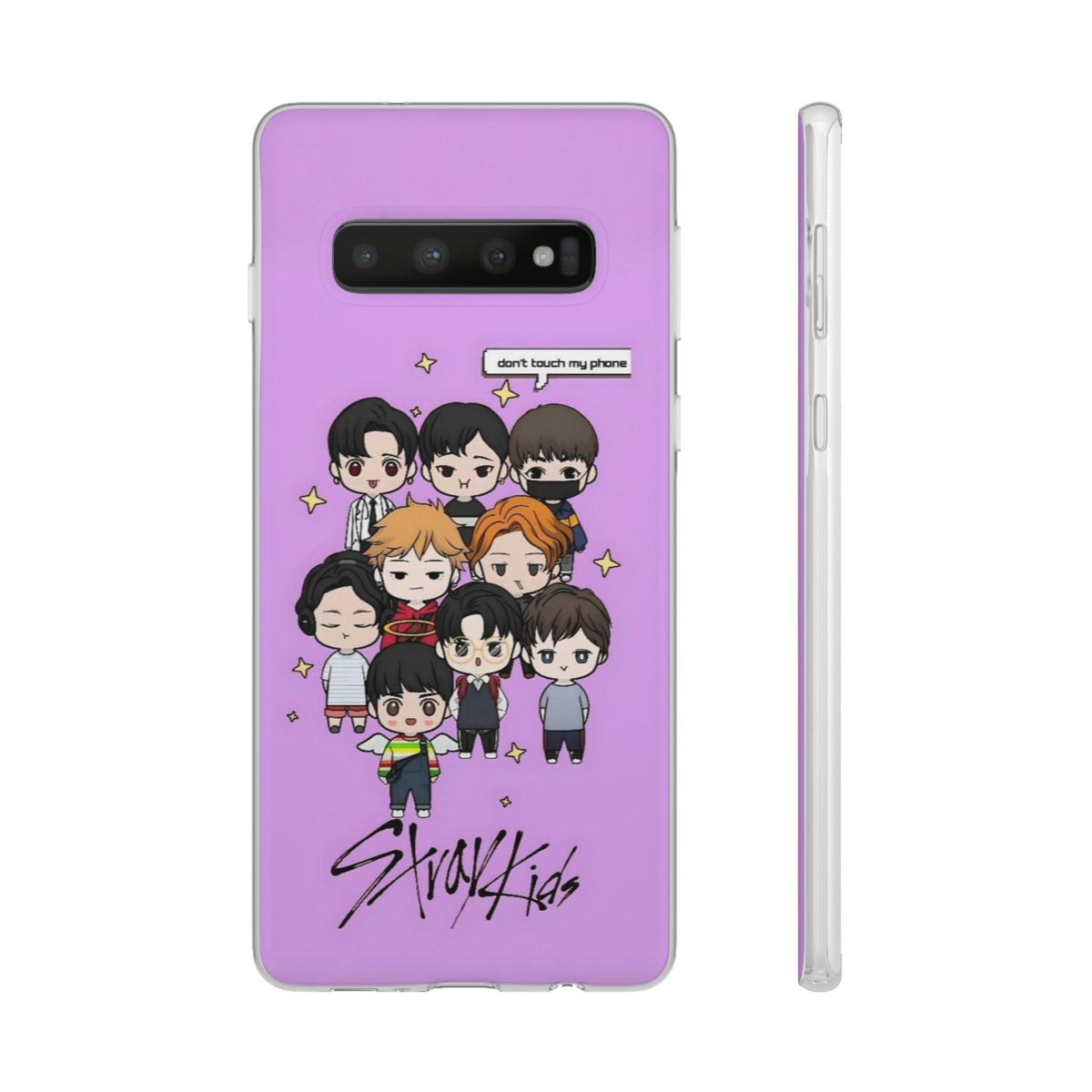 Stray Kids "Don't Touch My Phone" Cell Phone Case - iPhone, Samsung and Custom Covers - K - Pop Phone Covers, Gifts for Fans, Stylish Cell Phone Accessories - Beyond The Shoppe