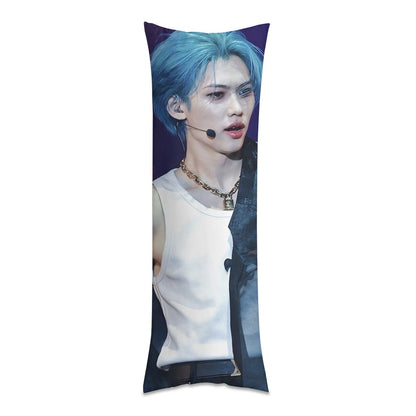 Stray Kids Felix with Blonde & Blue Hair Full body pillow case - The duality! 3 sizes! - Beyond The Shoppe