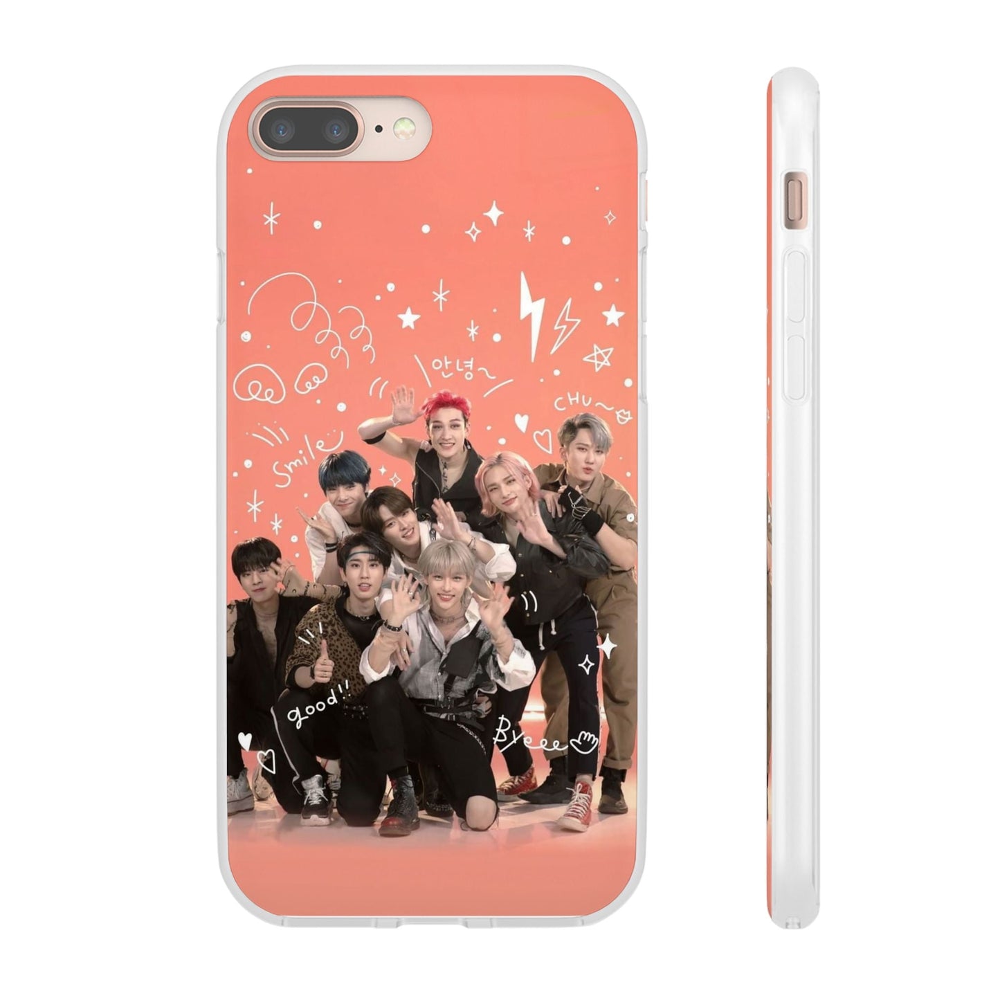 Stray Kids Fun & Cute Cell Phone Case - iPhone, Samsung and Custom Covers - K - Pop Phone Covers, Gifts for Fans, Stylish Cell Phone Accessories - Beyond The Shoppe