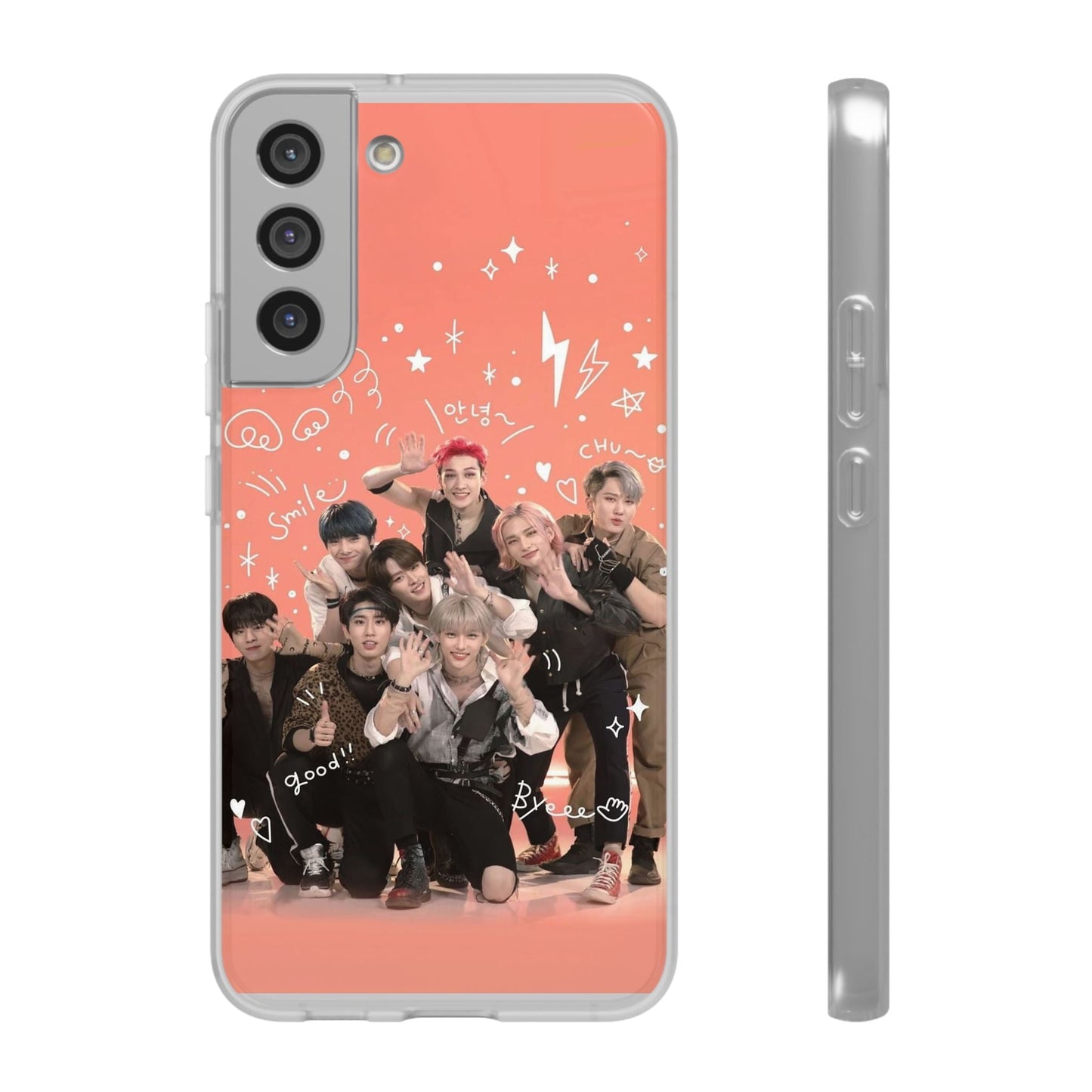 Stray Kids Fun & Cute Cell Phone Case - iPhone, Samsung and Custom Covers - K - Pop Phone Covers, Gifts for Fans, Stylish Cell Phone Accessories - Beyond The Shoppe