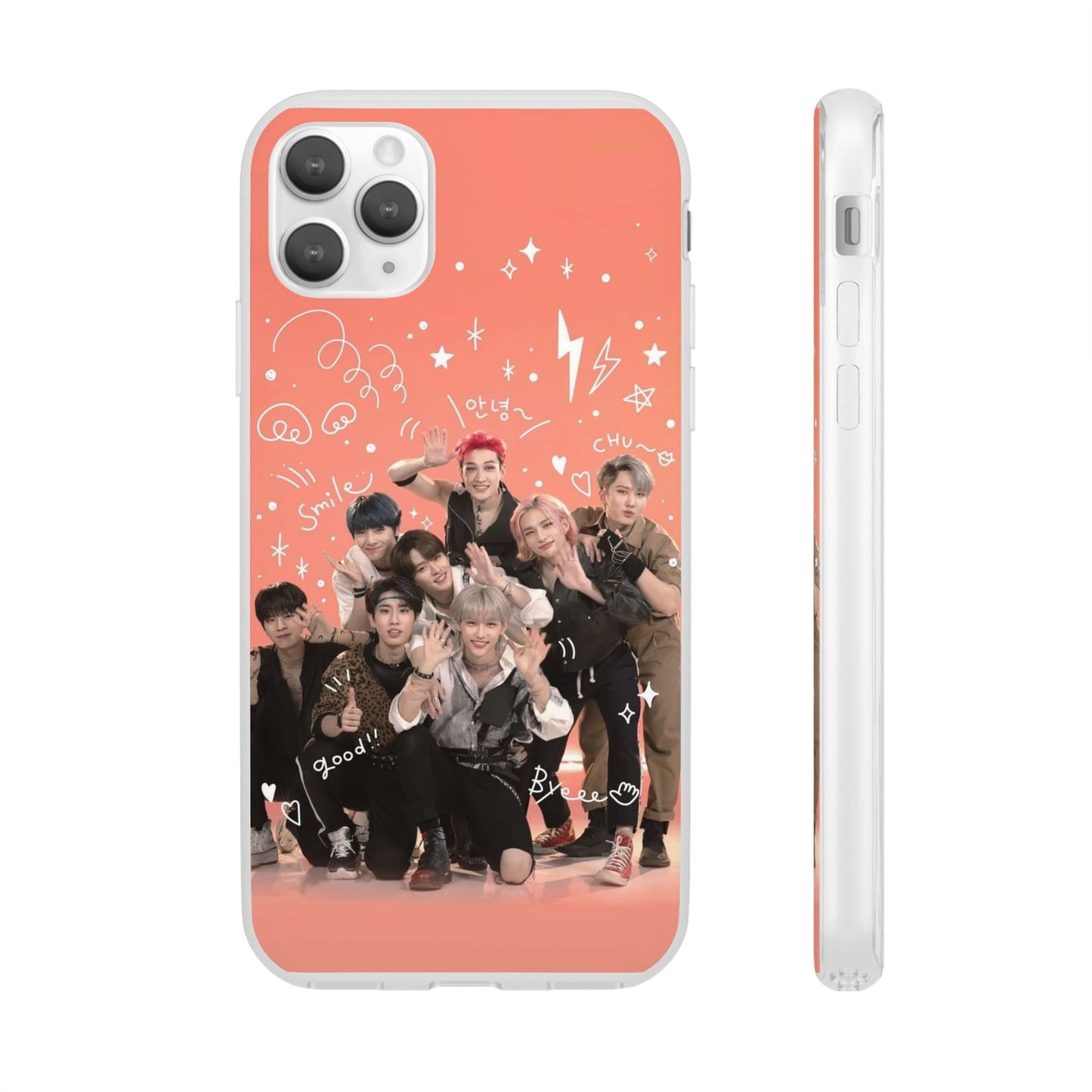 Stray Kids Fun & Cute Cell Phone Case - iPhone, Samsung and Custom Covers - K - Pop Phone Covers, Gifts for Fans, Stylish Cell Phone Accessories - Beyond The Shoppe