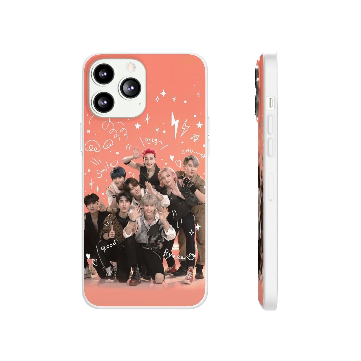 Stray Kids Fun & Cute Cell Phone Case - iPhone, Samsung and Custom Covers - K - Pop Phone Covers, Gifts for Fans, Stylish Cell Phone Accessories - Beyond The Shoppe