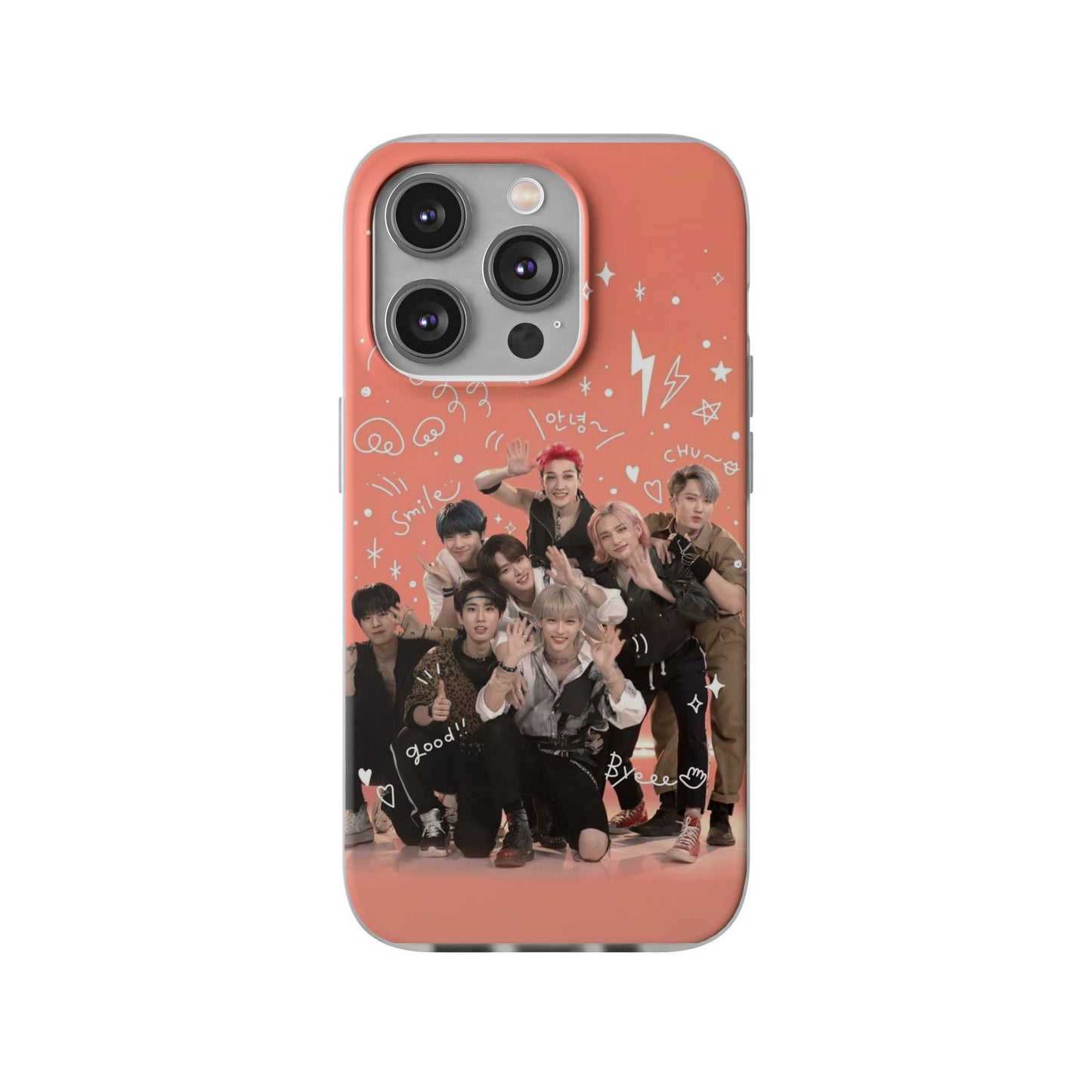Stray Kids Fun & Cute Cell Phone Case - iPhone, Samsung and Custom Covers - K - Pop Phone Covers, Gifts for Fans, Stylish Cell Phone Accessories - Beyond The Shoppe
