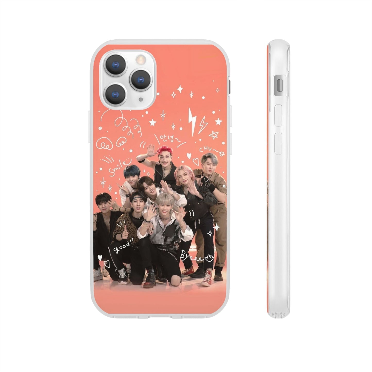 Stray Kids Fun & Cute Cell Phone Case - iPhone, Samsung and Custom Covers - K - Pop Phone Covers, Gifts for Fans, Stylish Cell Phone Accessories - Beyond The Shoppe