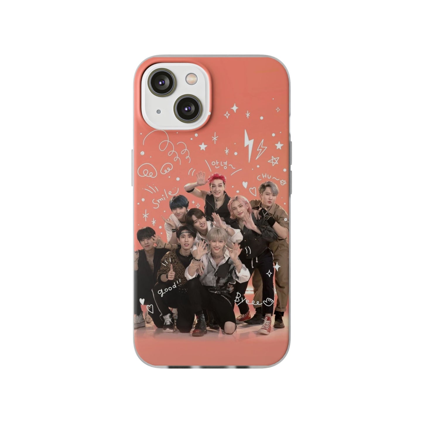 Stray Kids Fun & Cute Cell Phone Case - iPhone, Samsung and Custom Covers - K - Pop Phone Covers, Gifts for Fans, Stylish Cell Phone Accessories - Beyond The Shoppe