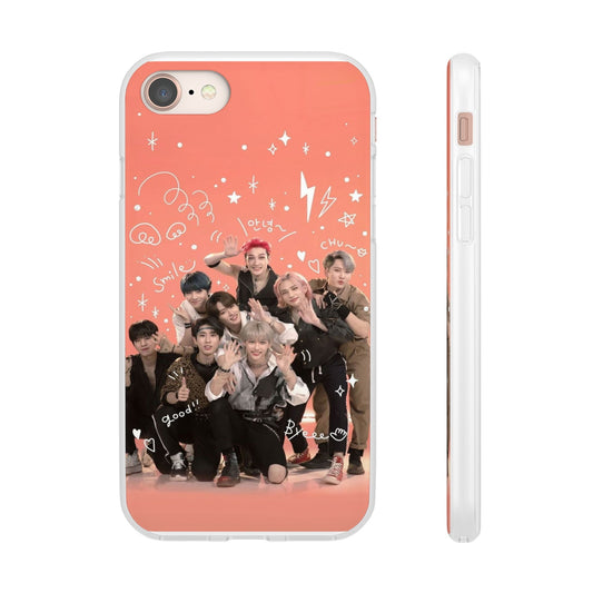 Stray Kids Fun & Cute Cell Phone Case - iPhone, Samsung and Custom Covers - K - Pop Phone Covers, Gifts for Fans, Stylish Cell Phone Accessories - Beyond The Shoppe
