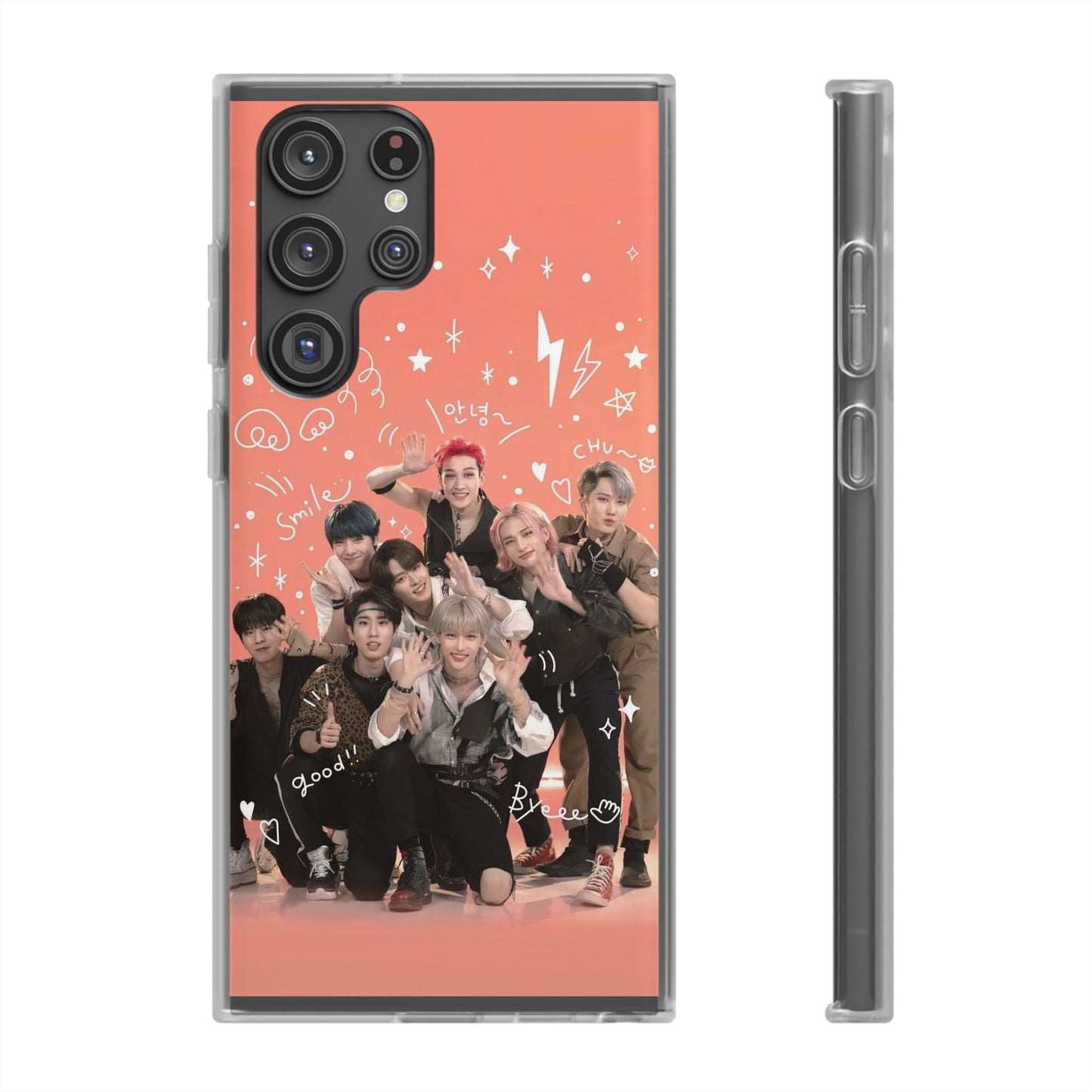 Stray Kids Fun & Cute Cell Phone Case - iPhone, Samsung and Custom Covers - K - Pop Phone Covers, Gifts for Fans, Stylish Cell Phone Accessories - Beyond The Shoppe