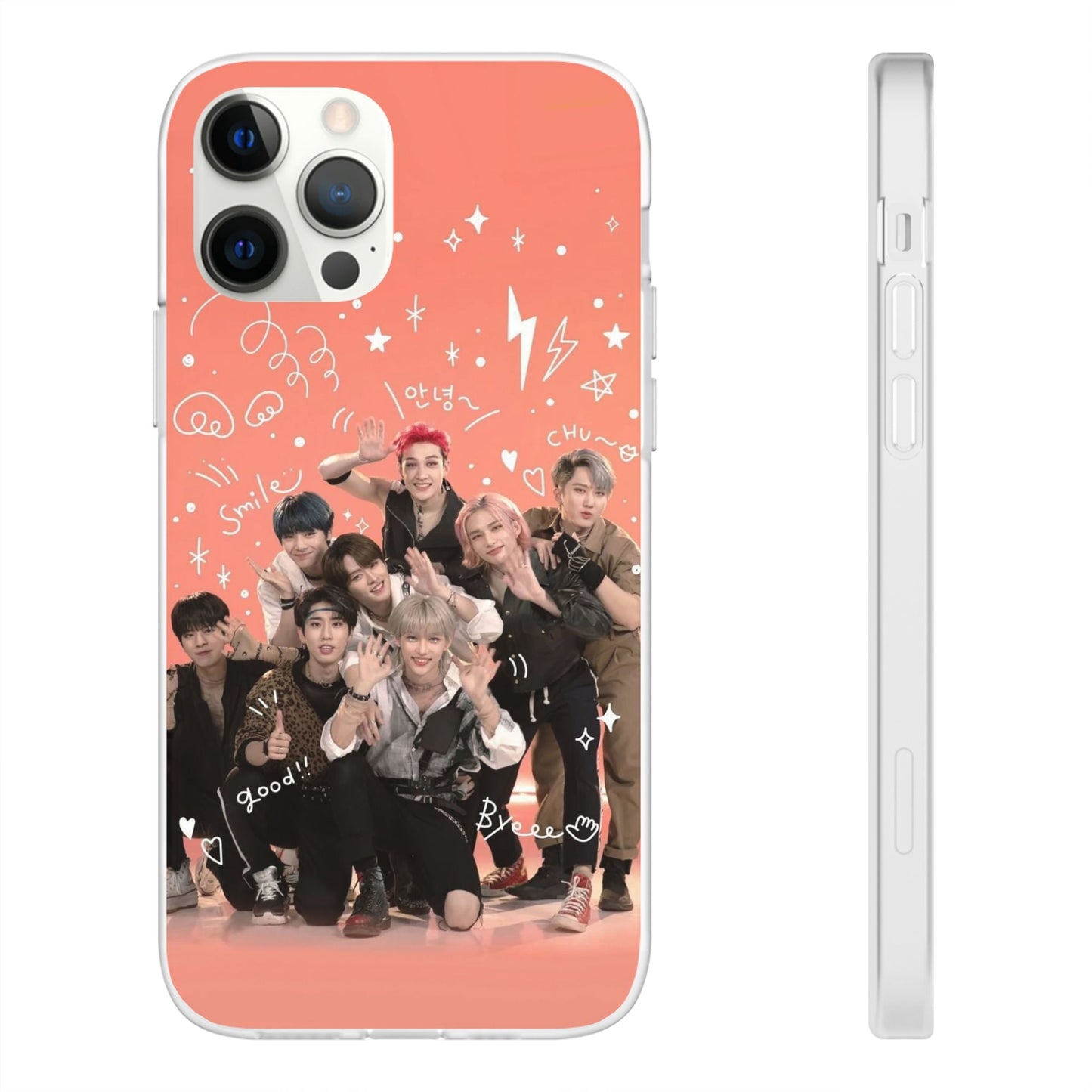 Stray Kids Fun & Cute Cell Phone Case - iPhone, Samsung and Custom Covers - K - Pop Phone Covers, Gifts for Fans, Stylish Cell Phone Accessories - Beyond The Shoppe