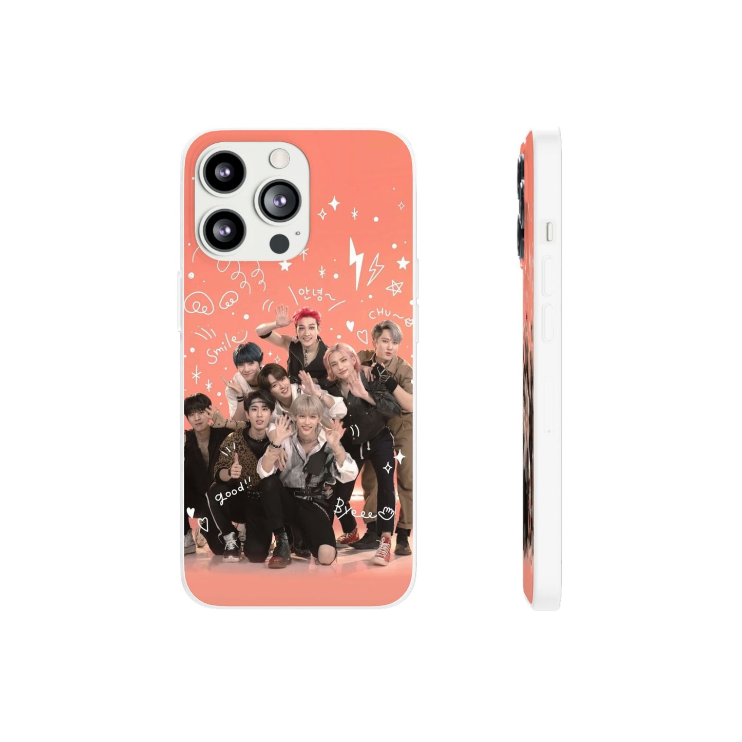 Stray Kids Fun & Cute Cell Phone Case - iPhone, Samsung and Custom Covers - K - Pop Phone Covers, Gifts for Fans, Stylish Cell Phone Accessories - Beyond The Shoppe