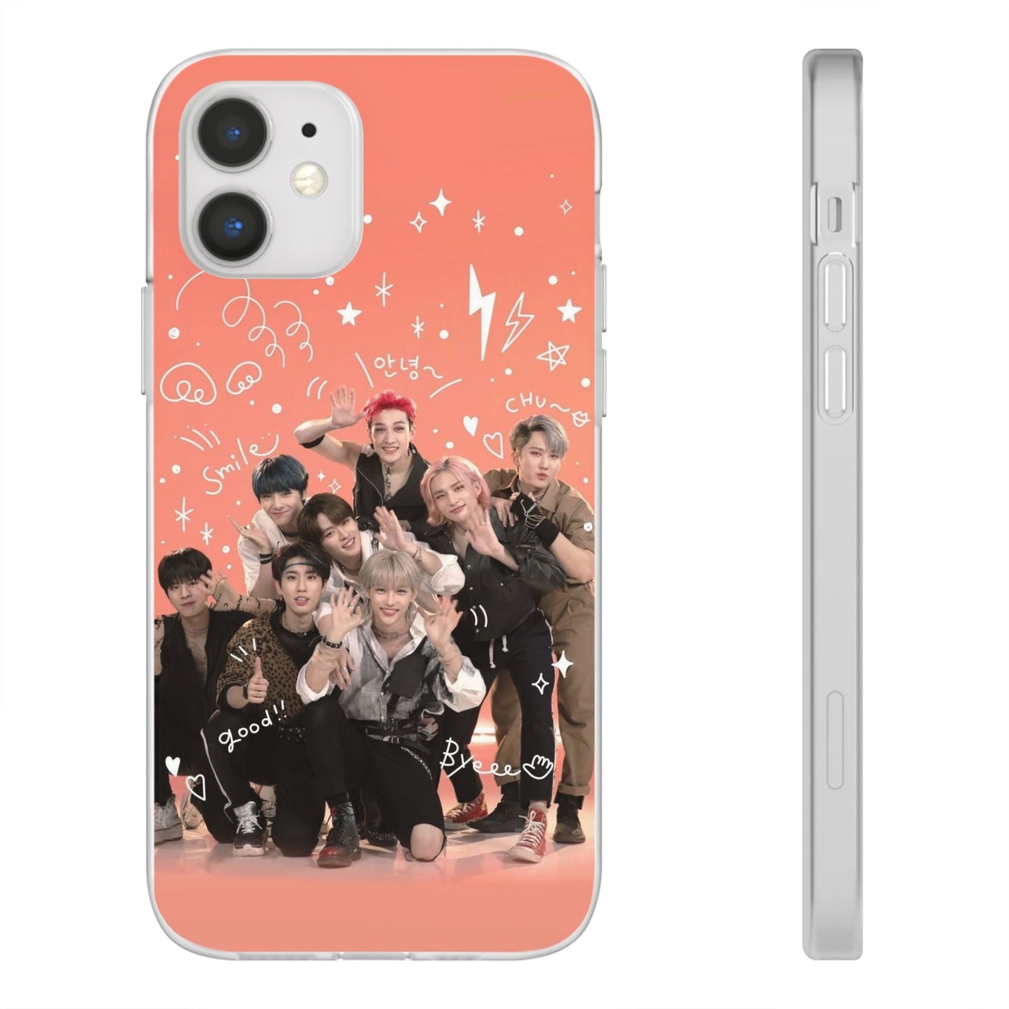 Stray Kids Fun & Cute Cell Phone Case - iPhone, Samsung and Custom Covers - K - Pop Phone Covers, Gifts for Fans, Stylish Cell Phone Accessories - Beyond The Shoppe