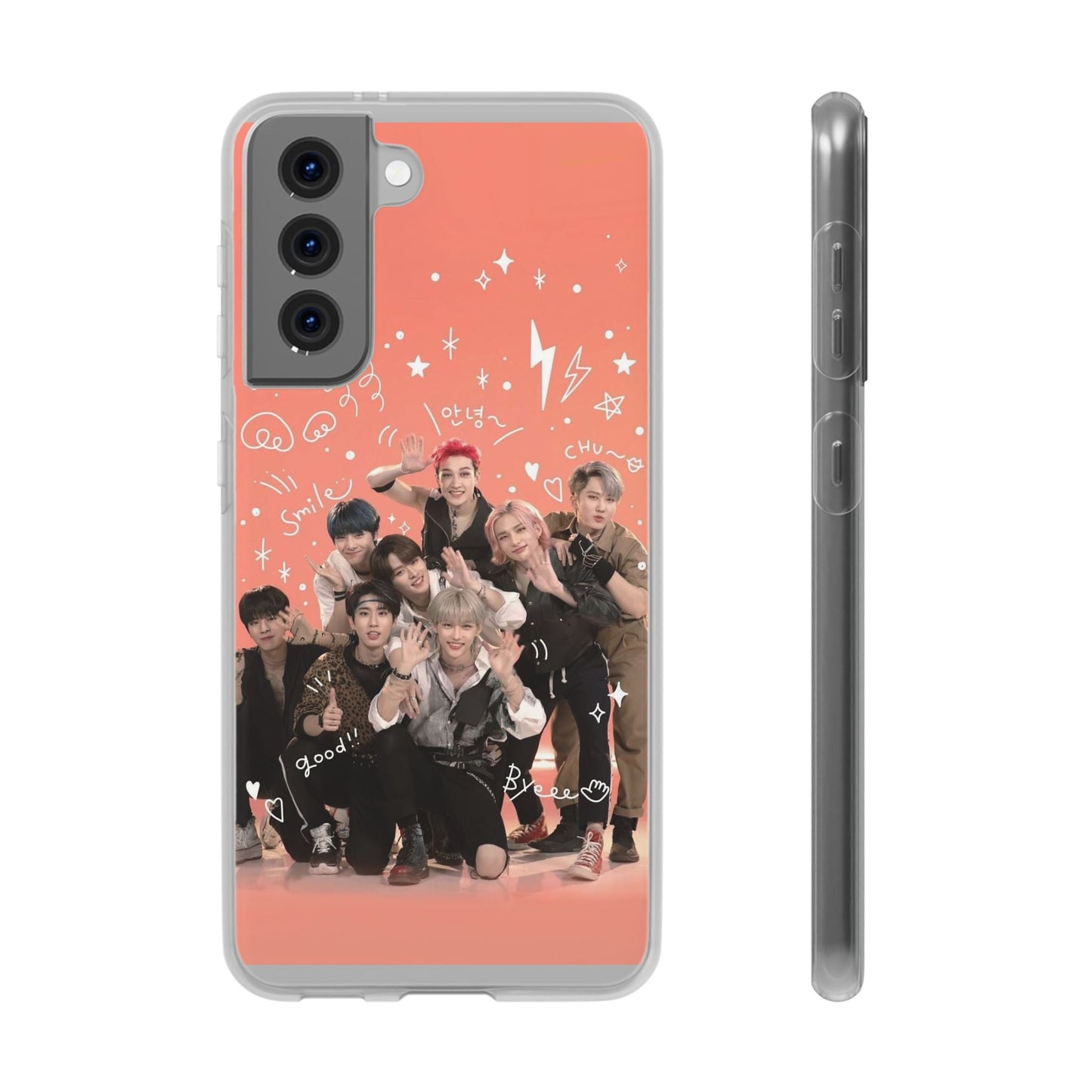 Stray Kids Fun & Cute Cell Phone Case - iPhone, Samsung and Custom Covers - K - Pop Phone Covers, Gifts for Fans, Stylish Cell Phone Accessories - Beyond The Shoppe
