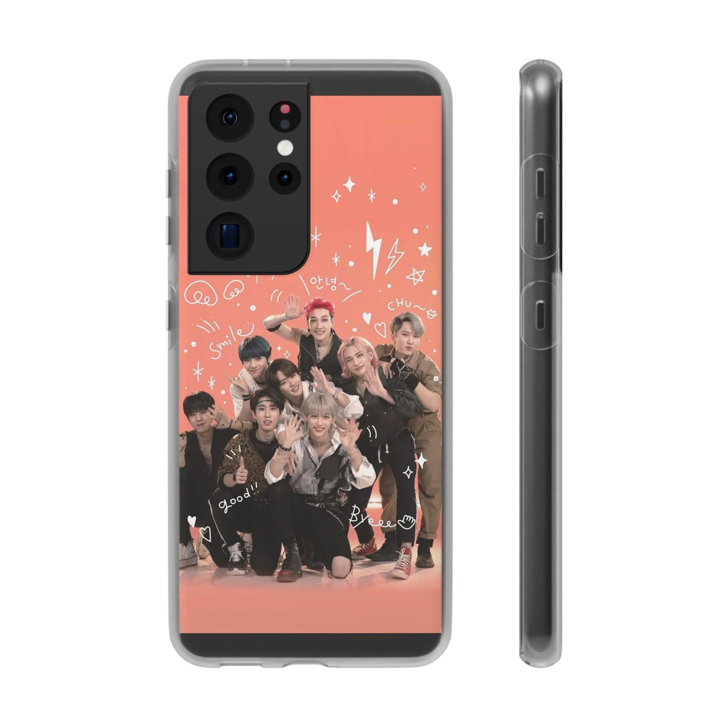 Stray Kids Fun & Cute Cell Phone Case - iPhone, Samsung and Custom Covers - K - Pop Phone Covers, Gifts for Fans, Stylish Cell Phone Accessories - Beyond The Shoppe