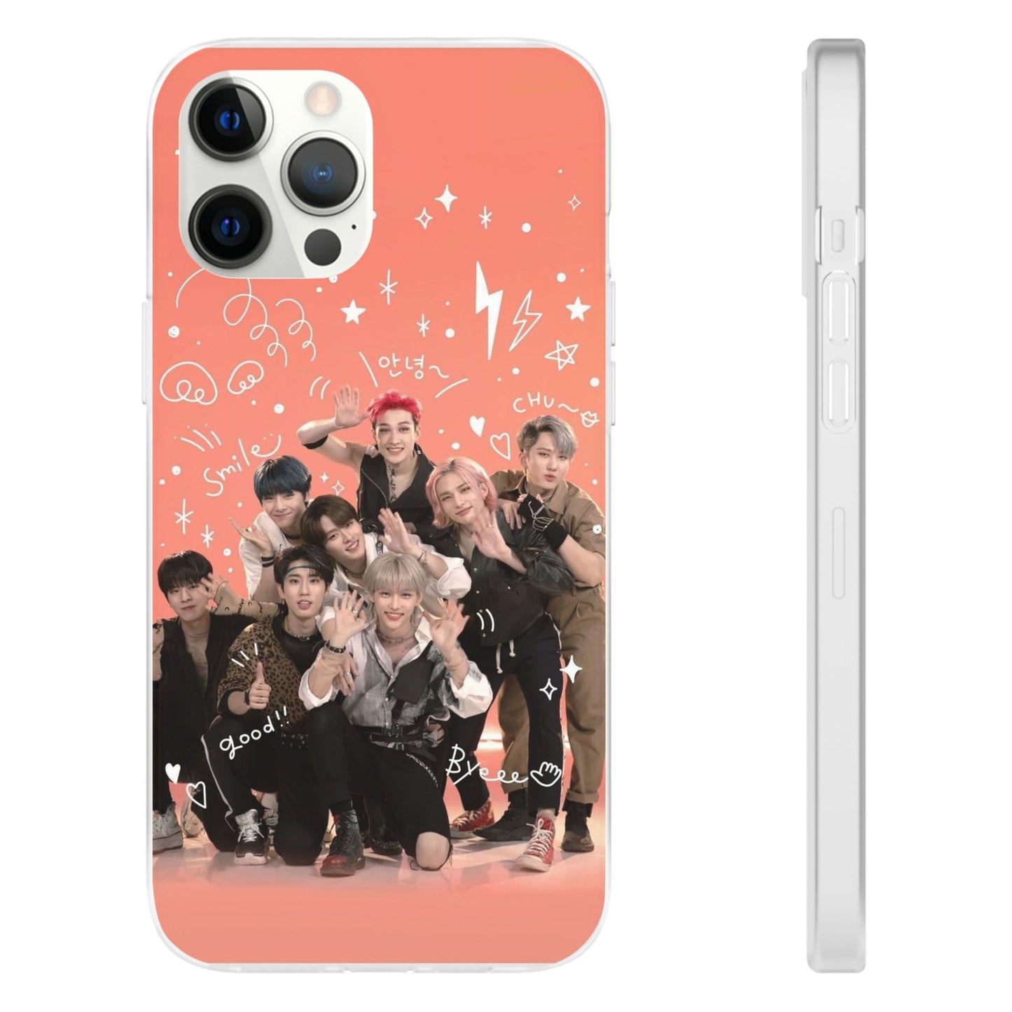 Stray Kids Fun & Cute Cell Phone Case - iPhone, Samsung and Custom Covers - K - Pop Phone Covers, Gifts for Fans, Stylish Cell Phone Accessories - Beyond The Shoppe