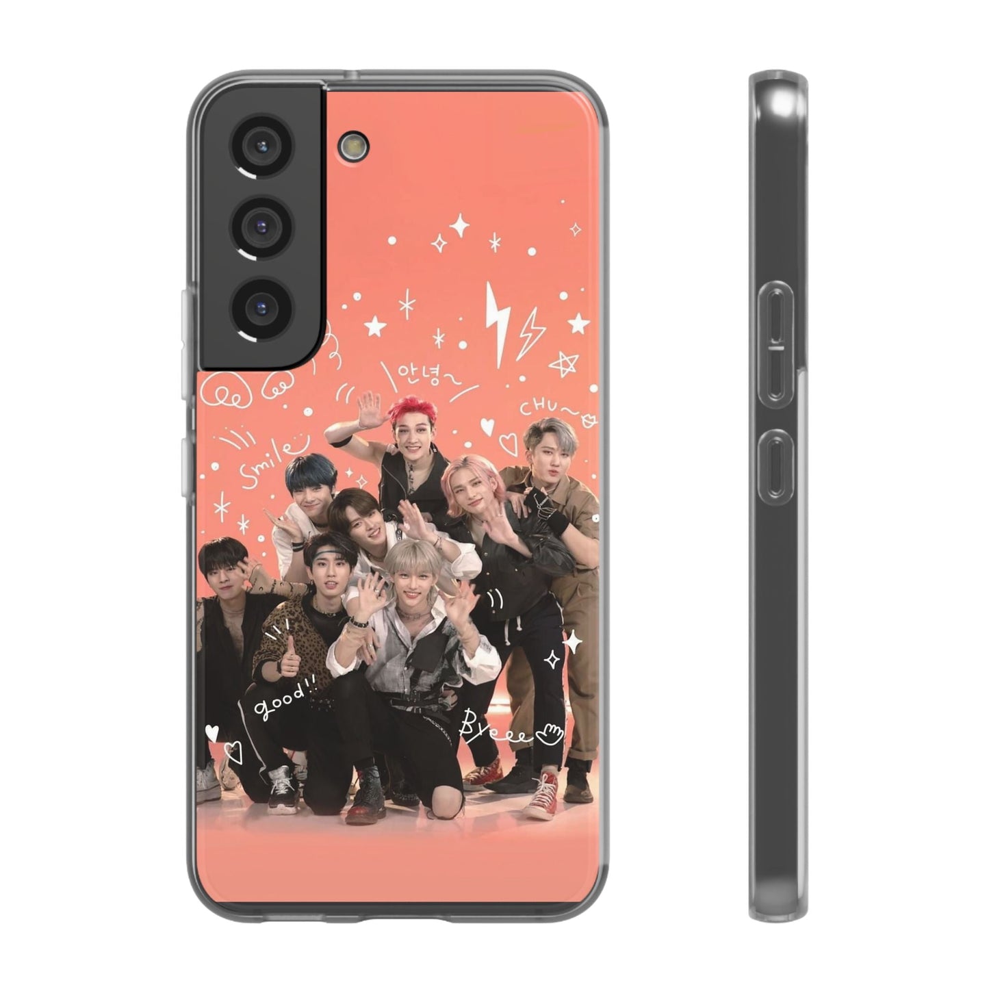Stray Kids Fun & Cute Cell Phone Case - iPhone, Samsung and Custom Covers - K - Pop Phone Covers, Gifts for Fans, Stylish Cell Phone Accessories - Beyond The Shoppe