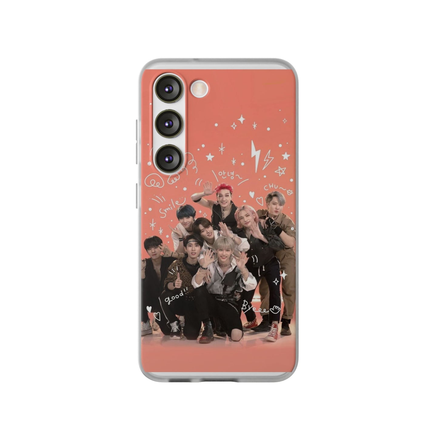 Stray Kids Fun & Cute Cell Phone Case - iPhone, Samsung and Custom Covers - K - Pop Phone Covers, Gifts for Fans, Stylish Cell Phone Accessories - Beyond The Shoppe