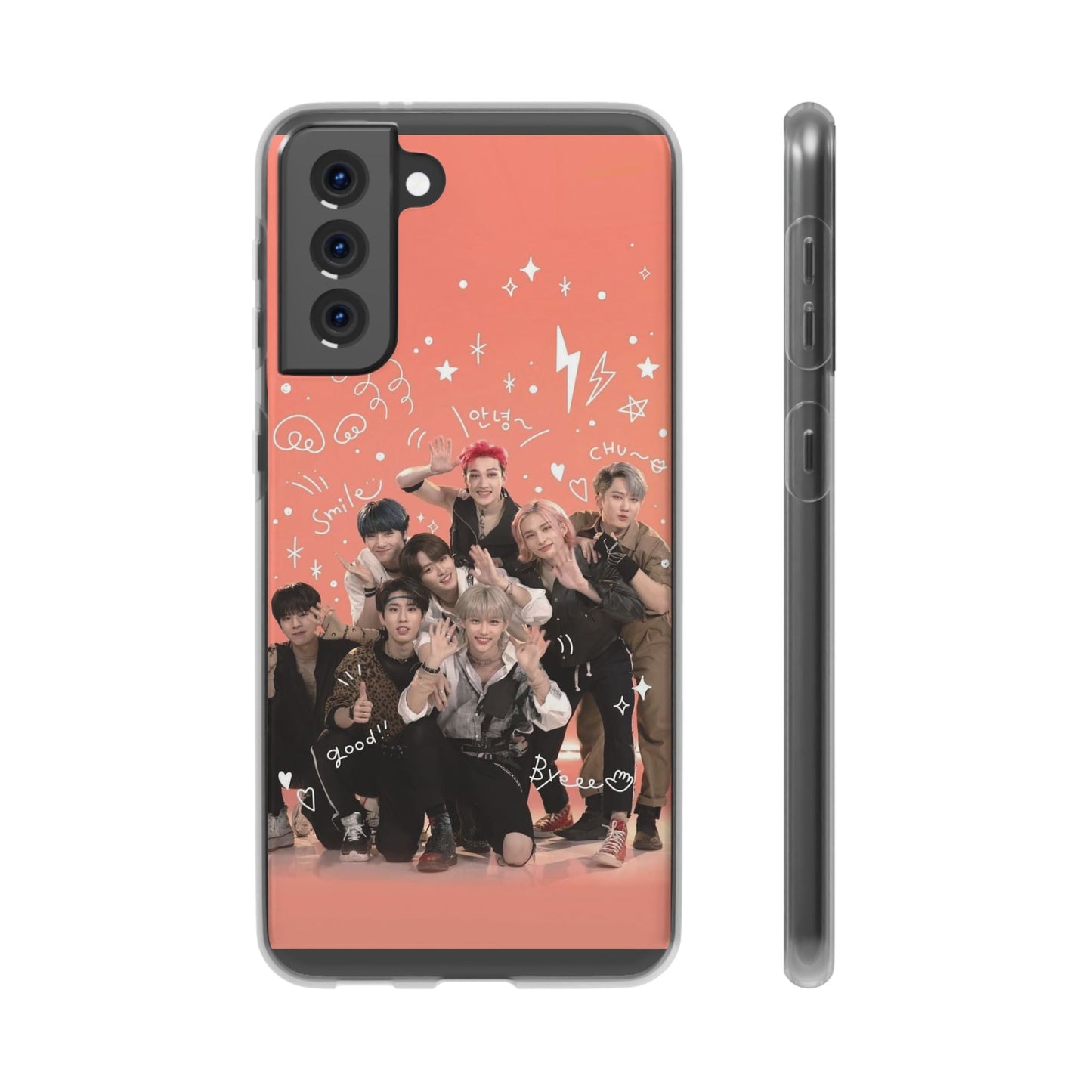 Stray Kids Fun & Cute Cell Phone Case - iPhone, Samsung and Custom Covers - K - Pop Phone Covers, Gifts for Fans, Stylish Cell Phone Accessories - Beyond The Shoppe