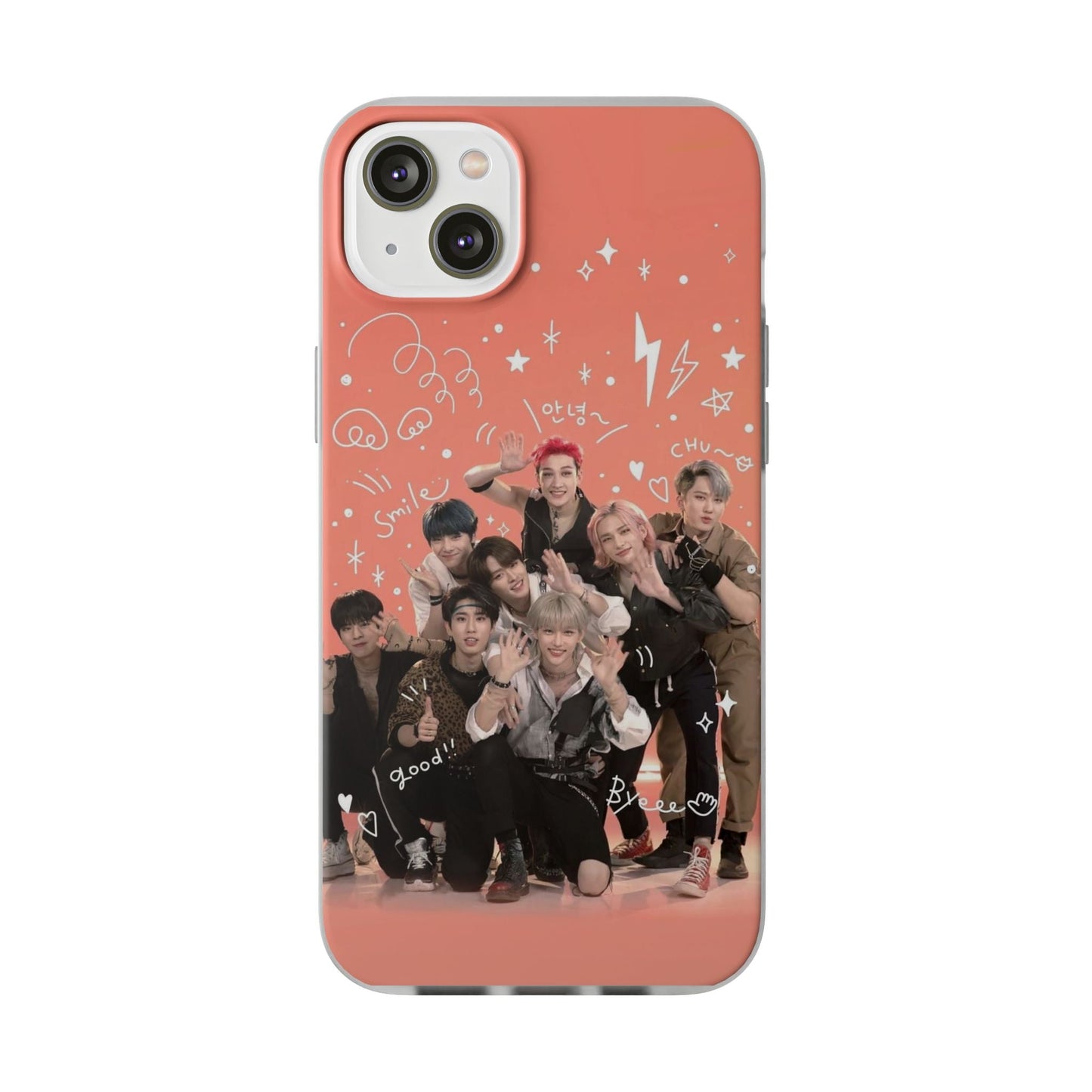 Stray Kids Fun & Cute Cell Phone Case - iPhone, Samsung and Custom Covers - K - Pop Phone Covers, Gifts for Fans, Stylish Cell Phone Accessories - Beyond The Shoppe