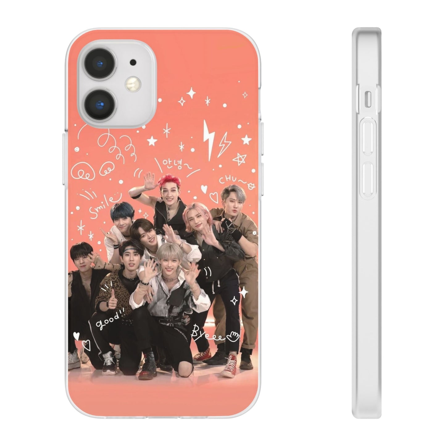 Stray Kids Fun & Cute Cell Phone Case - iPhone, Samsung and Custom Covers - K - Pop Phone Covers, Gifts for Fans, Stylish Cell Phone Accessories - Beyond The Shoppe