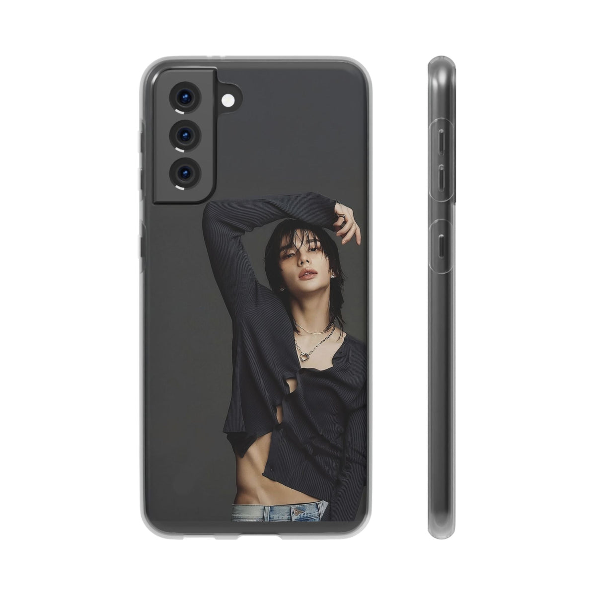 Stray Kids Hyunjin Cell Phone Case - iPhone, Samsung and Custom Covers - K - Pop Phone Covers, Gifts for Fans, Stylish Cell Phone Accessories - Beyond The Shoppe