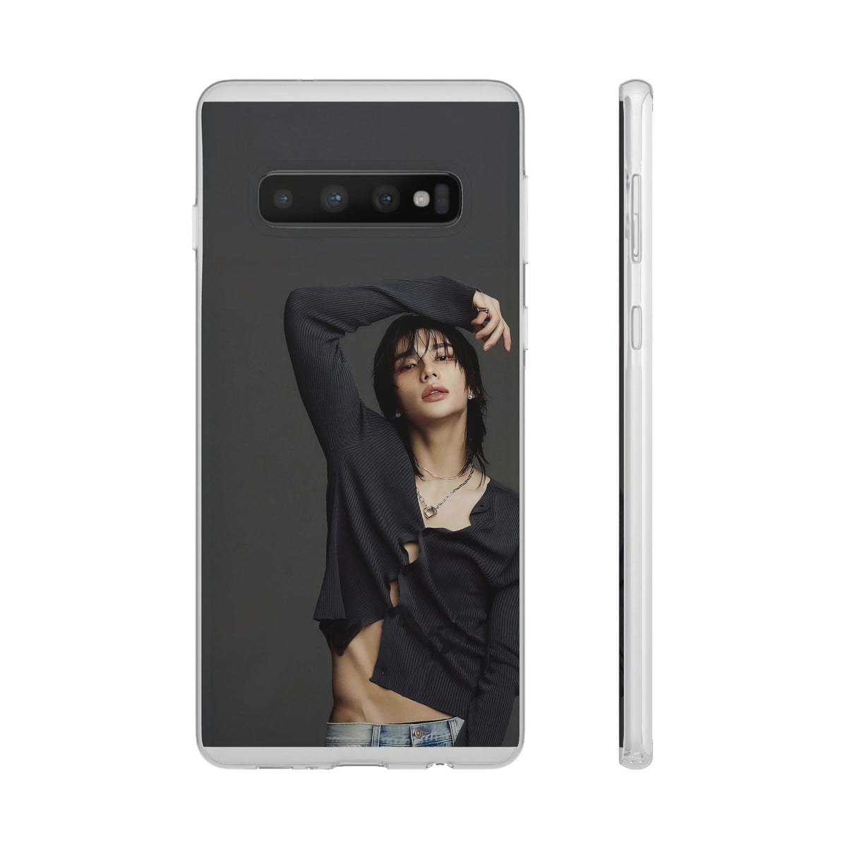 Stray Kids Hyunjin Cell Phone Case - iPhone, Samsung and Custom Covers - K - Pop Phone Covers, Gifts for Fans, Stylish Cell Phone Accessories - Beyond The Shoppe