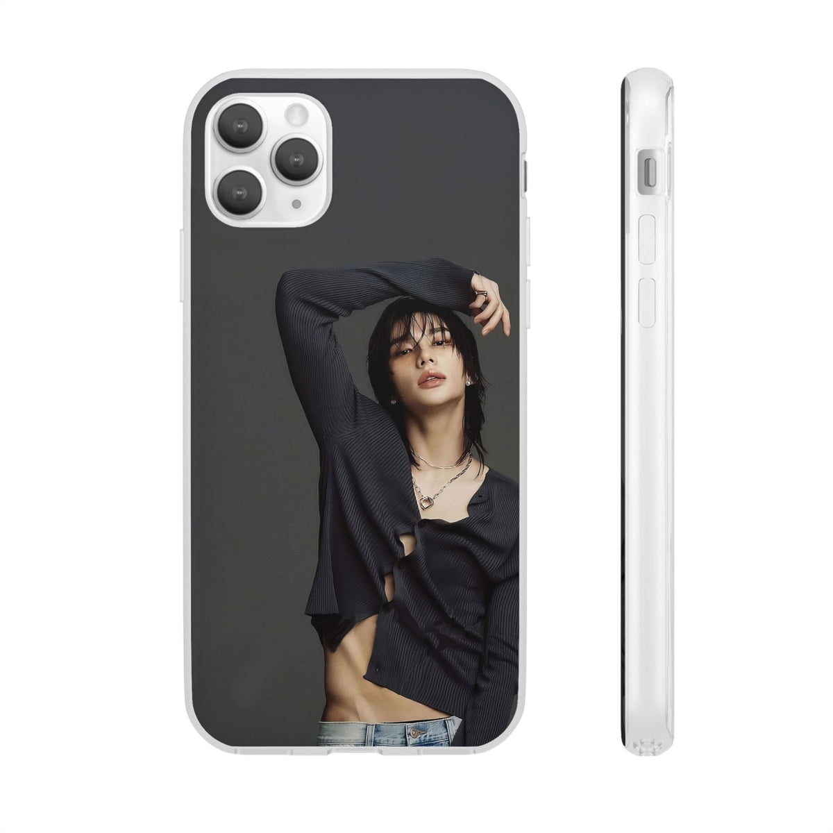 Stray Kids Hyunjin Cell Phone Case - iPhone, Samsung and Custom Covers - K - Pop Phone Covers, Gifts for Fans, Stylish Cell Phone Accessories - Beyond The Shoppe