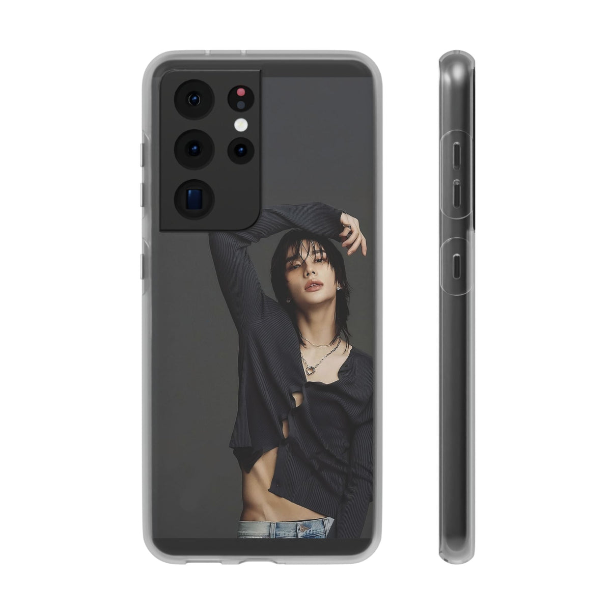 Stray Kids Hyunjin Cell Phone Case - iPhone, Samsung and Custom Covers - K - Pop Phone Covers, Gifts for Fans, Stylish Cell Phone Accessories - Beyond The Shoppe