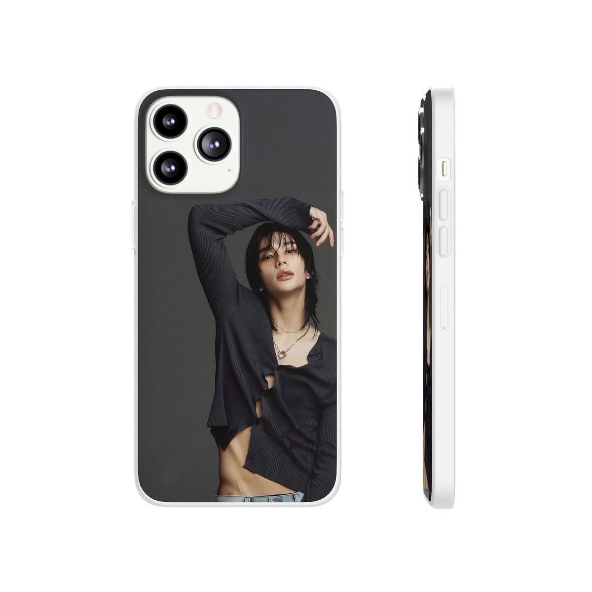 Stray Kids Hyunjin Cell Phone Case - iPhone, Samsung and Custom Covers - K - Pop Phone Covers, Gifts for Fans, Stylish Cell Phone Accessories - Beyond The Shoppe