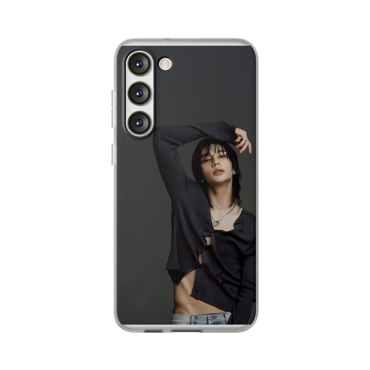 Stray Kids Hyunjin Cell Phone Case - iPhone, Samsung and Custom Covers - K - Pop Phone Covers, Gifts for Fans, Stylish Cell Phone Accessories - Beyond The Shoppe