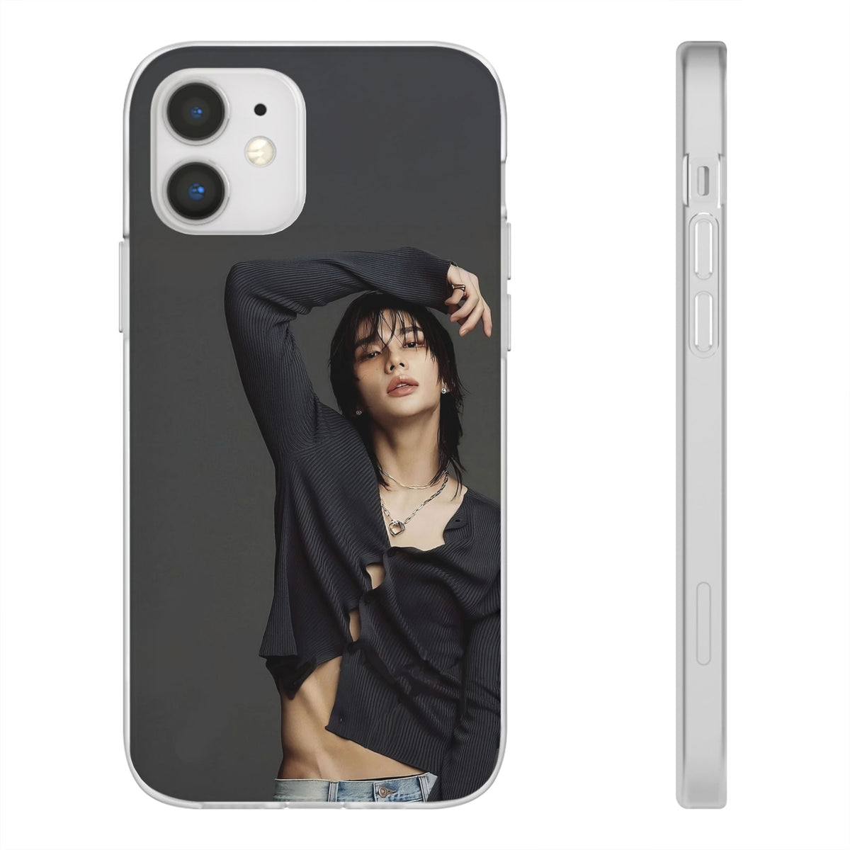 Stray Kids Hyunjin Cell Phone Case - iPhone, Samsung and Custom Covers - K - Pop Phone Covers, Gifts for Fans, Stylish Cell Phone Accessories - Beyond The Shoppe