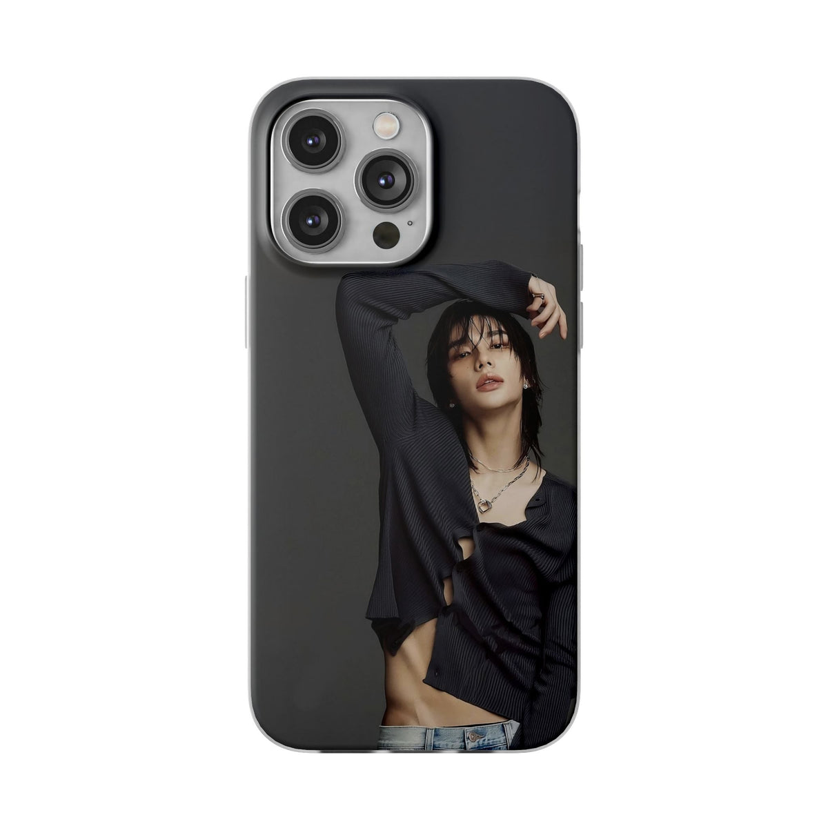 Stray Kids Hyunjin Cell Phone Case - iPhone, Samsung and Custom Covers - K - Pop Phone Covers, Gifts for Fans, Stylish Cell Phone Accessories - Beyond The Shoppe