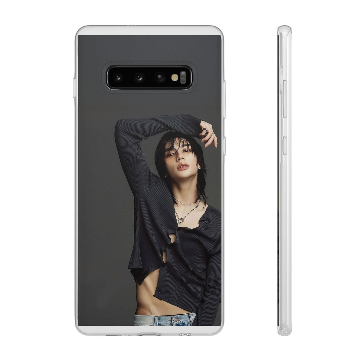 Stray Kids Hyunjin Cell Phone Case - iPhone, Samsung and Custom Covers - K - Pop Phone Covers, Gifts for Fans, Stylish Cell Phone Accessories - Beyond The Shoppe