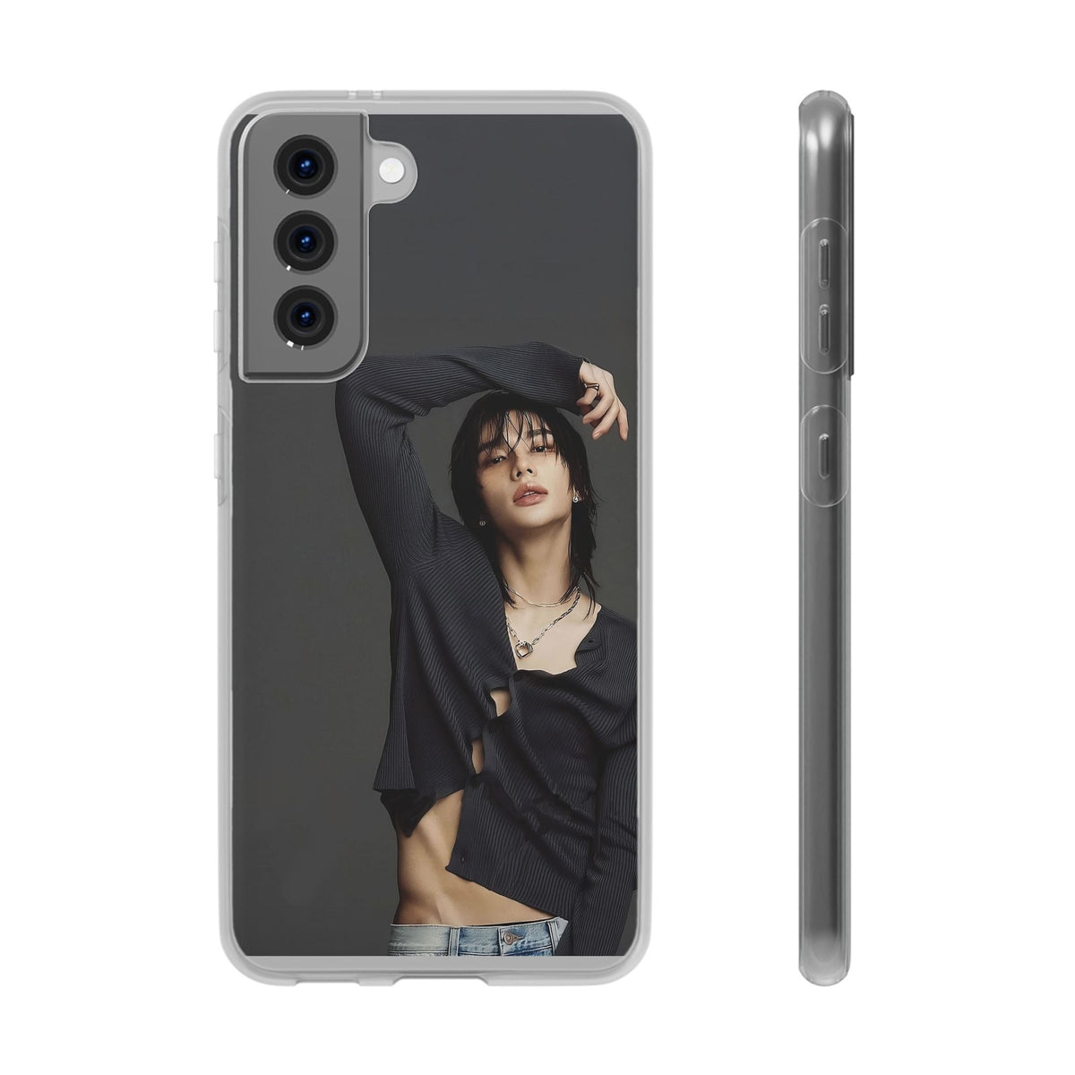 Stray Kids Hyunjin Cell Phone Case - iPhone, Samsung and Custom Covers - K - Pop Phone Covers, Gifts for Fans, Stylish Cell Phone Accessories - Beyond The Shoppe