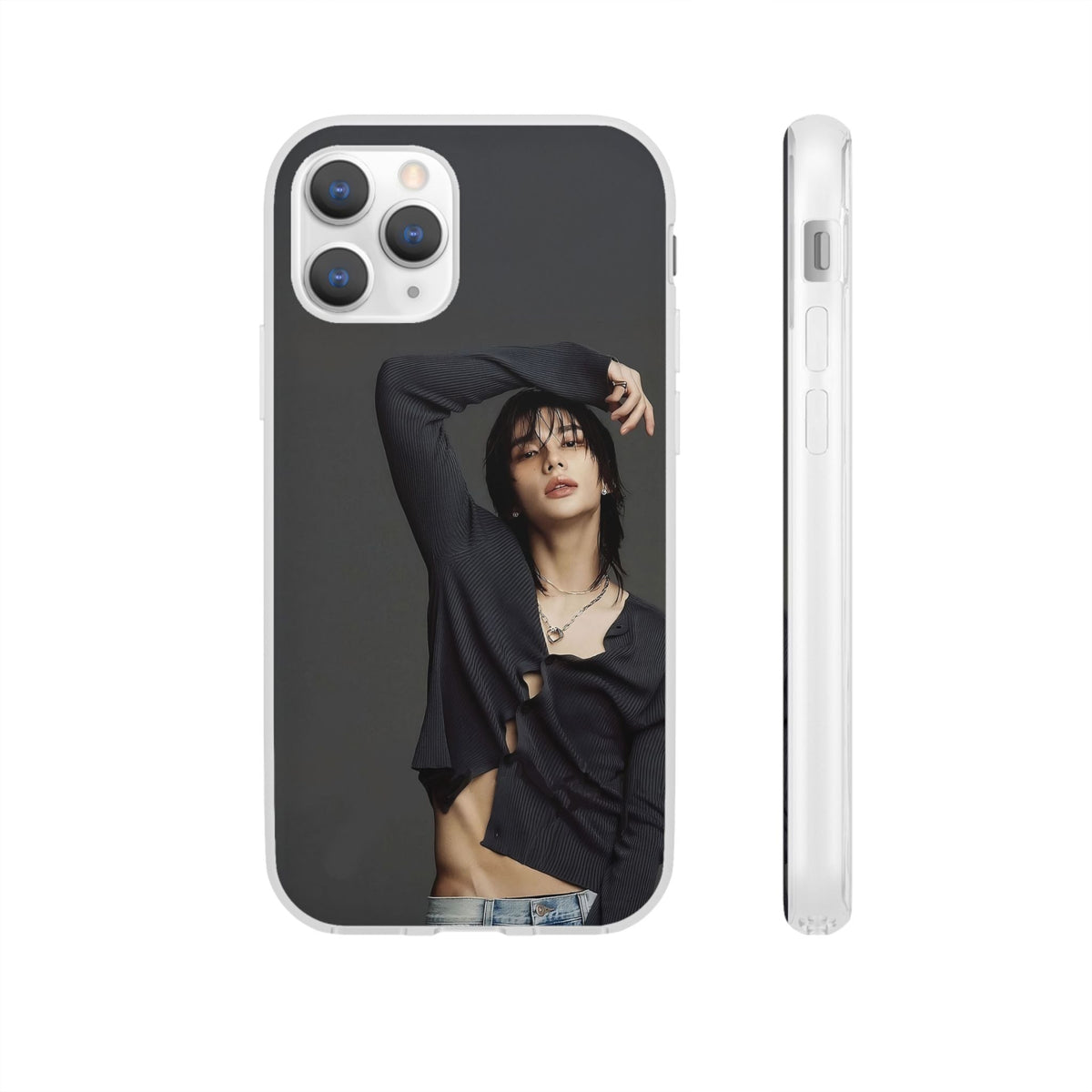 Stray Kids Hyunjin Cell Phone Case - iPhone, Samsung and Custom Covers - K - Pop Phone Covers, Gifts for Fans, Stylish Cell Phone Accessories - Beyond The Shoppe