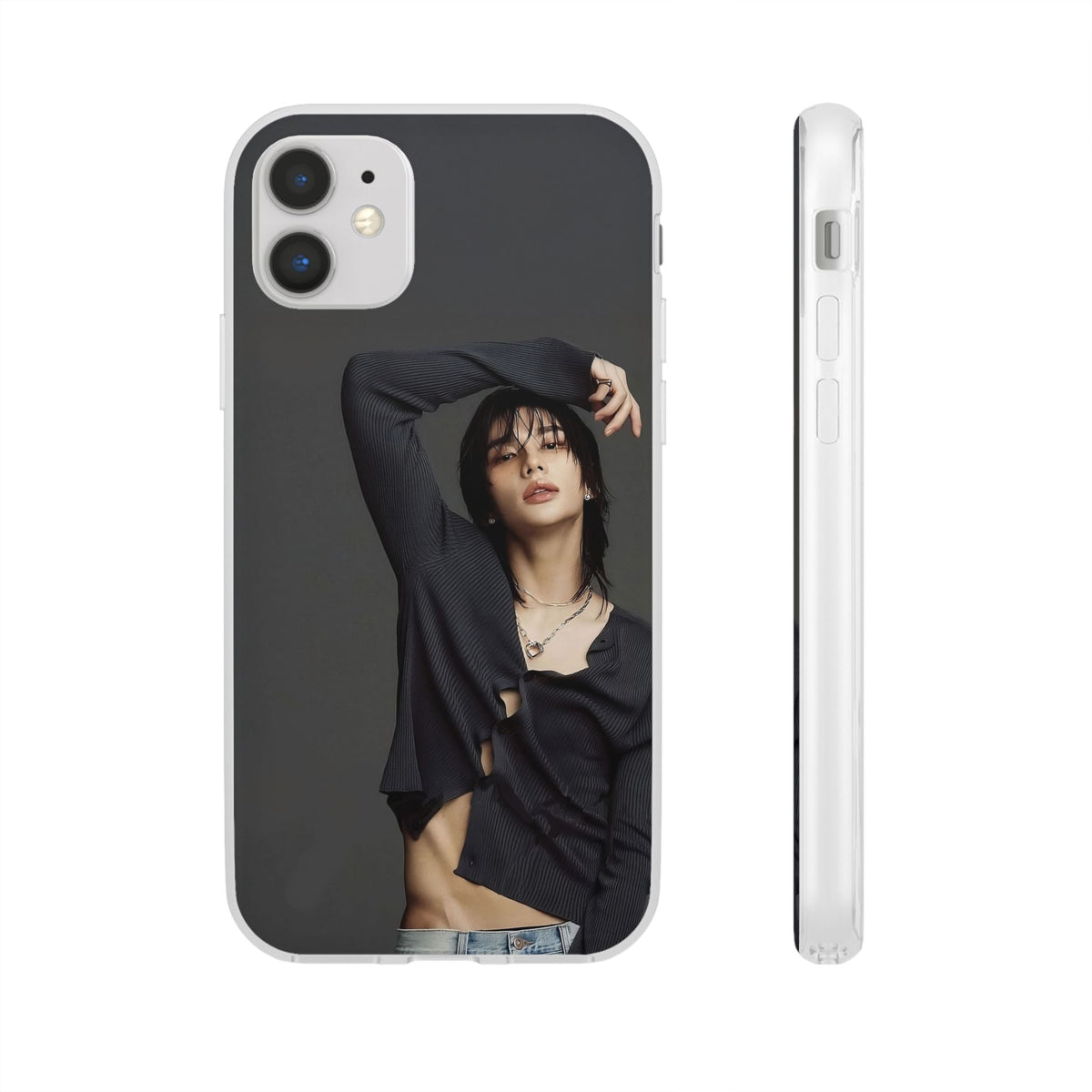 Stray Kids Hyunjin Cell Phone Case - iPhone, Samsung and Custom Covers - K - Pop Phone Covers, Gifts for Fans, Stylish Cell Phone Accessories - Beyond The Shoppe