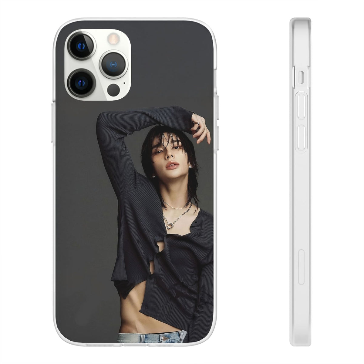 Stray Kids Hyunjin Cell Phone Case - iPhone, Samsung and Custom Covers - K - Pop Phone Covers, Gifts for Fans, Stylish Cell Phone Accessories - Beyond The Shoppe